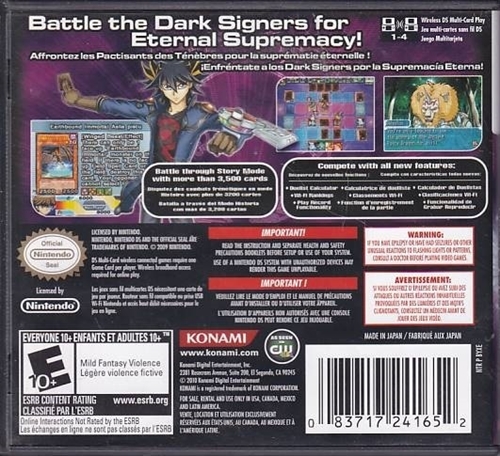 Yugioh 5Ds World Championship 2010 Reverse of Arcadia